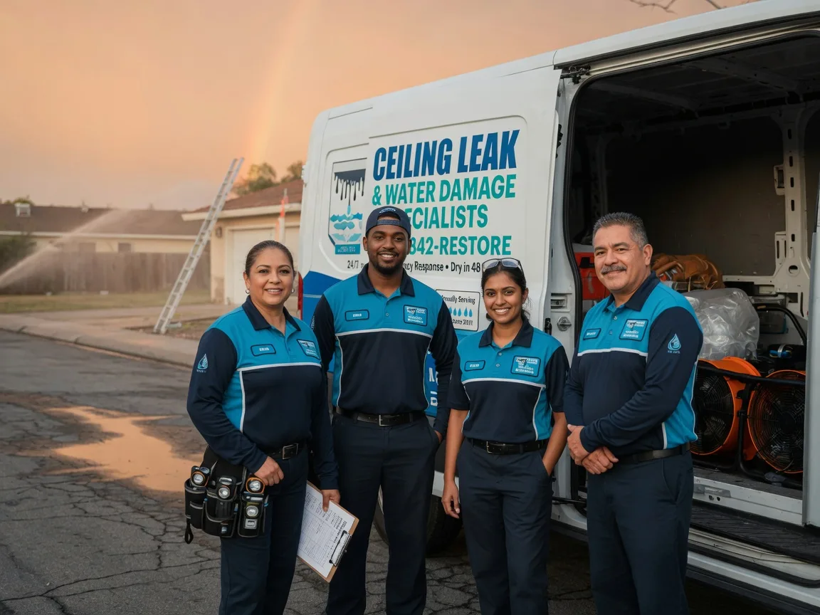 Ceiling Leak Cleanup company in Kerrick, TX