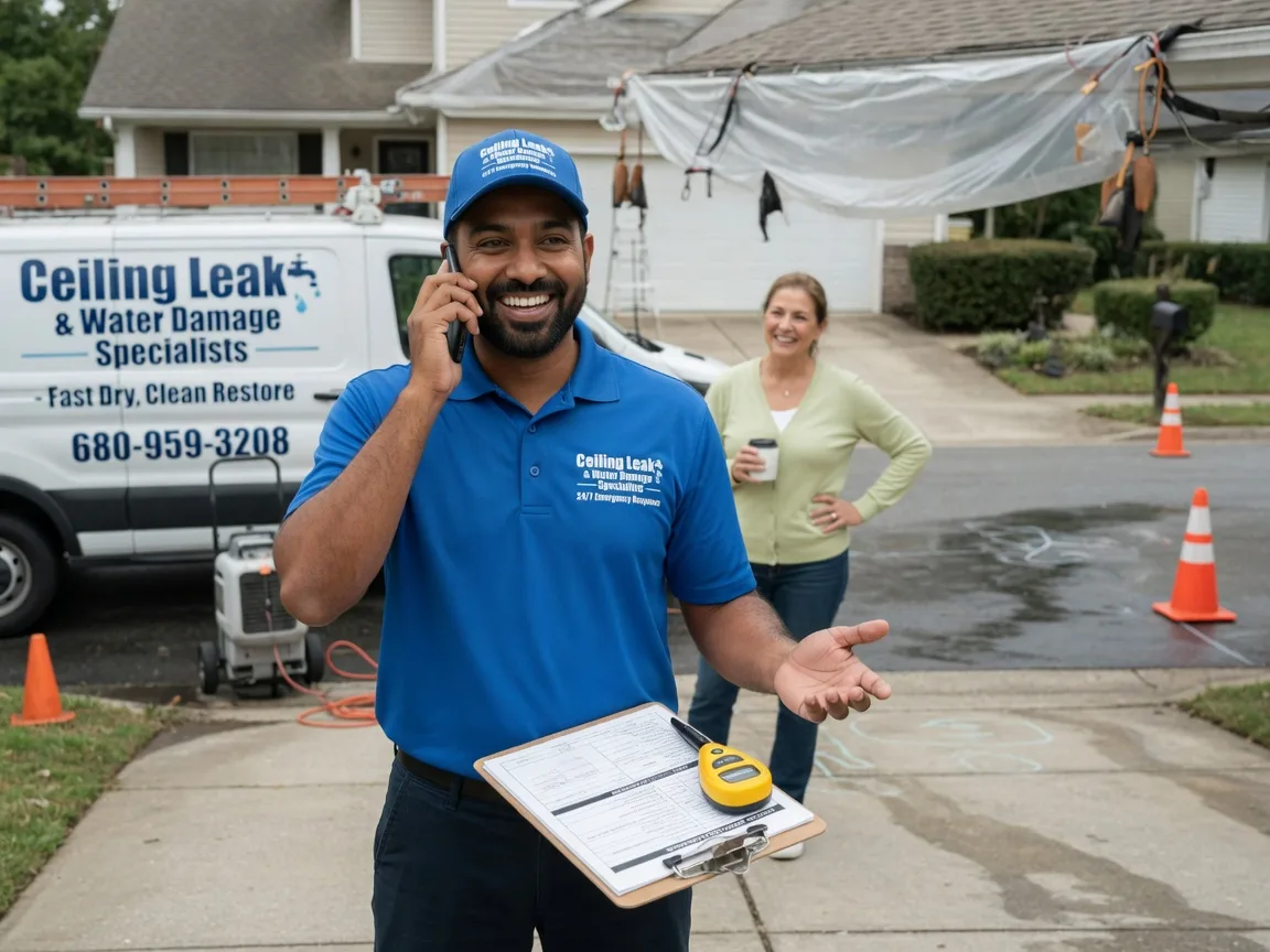 Ceiling Leak Cleanup Kerrick, TX FAQs