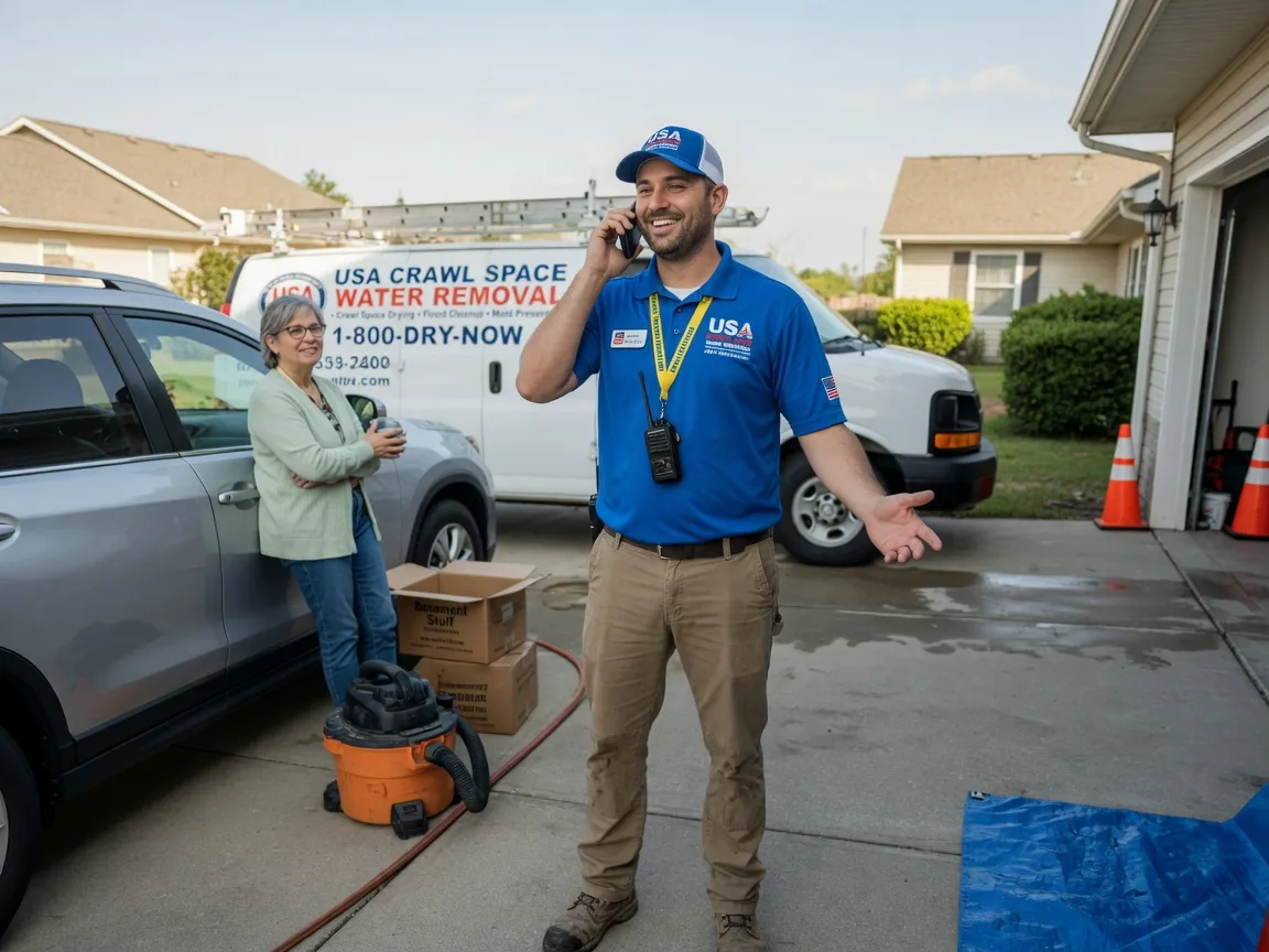Crawl Space Water Removal Kerrick, TX FAQs